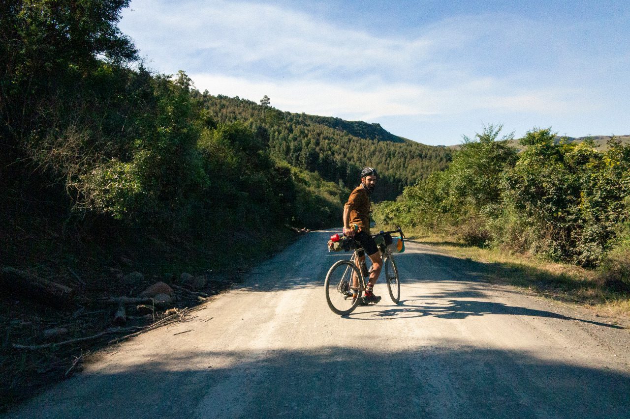 Pausing along the way bikeapacking SA